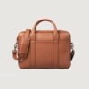 The Captain Brown Leather Briefcase