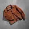 Eaton_Brown_Suede_Bomber_Jacket_1 (1) Eaton Brown Suede Bomber Jacket