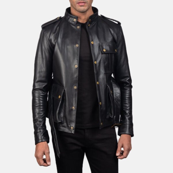 Germain_Black_Leather_Jacket_Made_of_100_Real_Cowhide_Leather_and_Belt_Closure_3_033ba4cb-89a9-4b24-8477-9c84383f28f2 Germain Black Leather Jacket