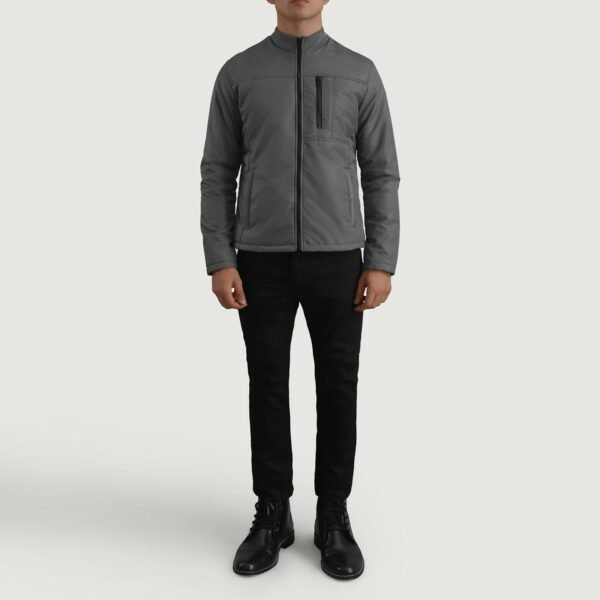 Elliot Grey Nylon Jacket