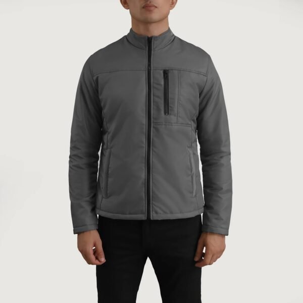 Elliot Grey Nylon Jacket
