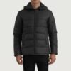 Men_s_Erico_Black_Hooded_Puffer_Jacket_Close_Front_afe91003-1343-4421-979a-a70ef9f7b093 Erico Black Hooded Puffer Jacket
