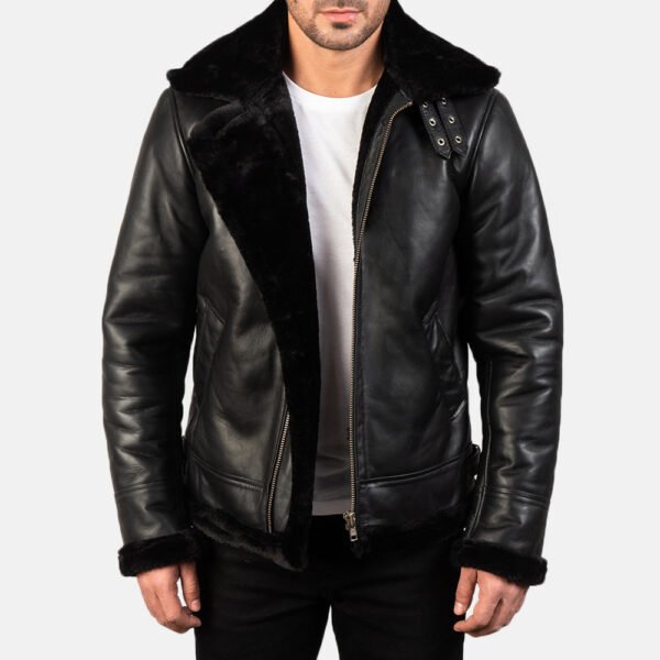 Men_s_Francis_B-3_Black_Leather_Bomber_Jacket-4_dcd2e716-f22b-4663-aede-96b7400a043e (1) Francis B-3 Black Leather Bomber Jacket