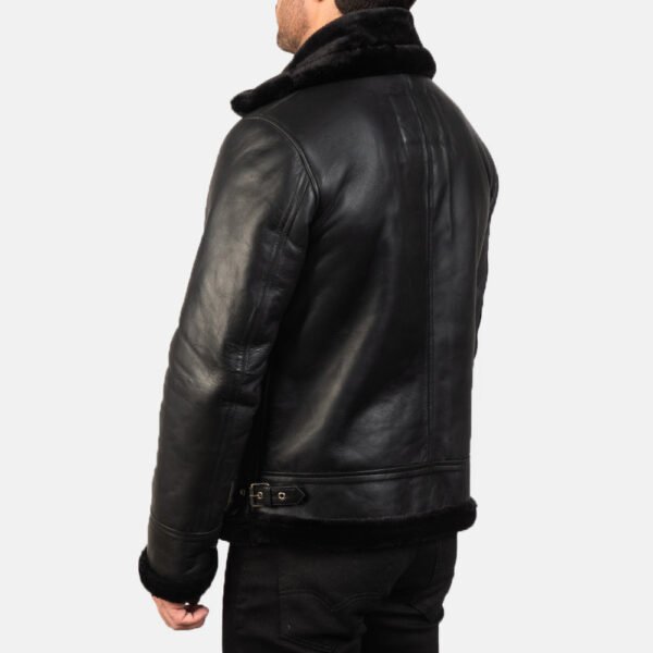 Men_s_Francis_B-3_Black_Leather_Bomber_Jacket-5_129c6b39-16e3-49ac-98d9-952141458235 (2) Francis B-3 Black Leather Bomber Jacket