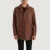 Men_s_Urban_Slate_Brown_Leather_Coat_Open_Front-4_4873a97a-f4f1-4005-954a-52da7a3a251e Brown Cowhide Semi-Aniline Leather Coat 1