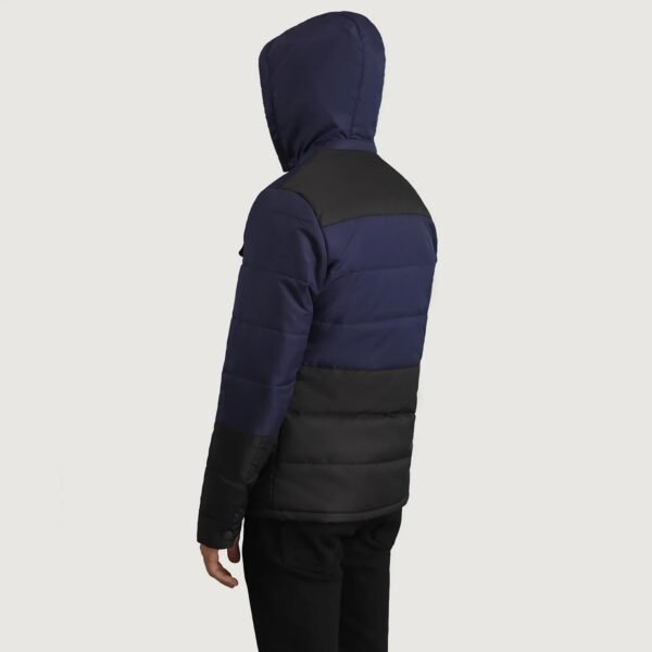 Men_s_Wayne_Black___Blue_Puffer_Jacket_Tilted_Back_6f92b800-4bd8-4a12-834e-5beaa43498a2 Wayne Black & Blue Hooded Puffer Jacket