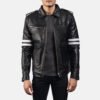 Dragonhide Black Leather Jacket
