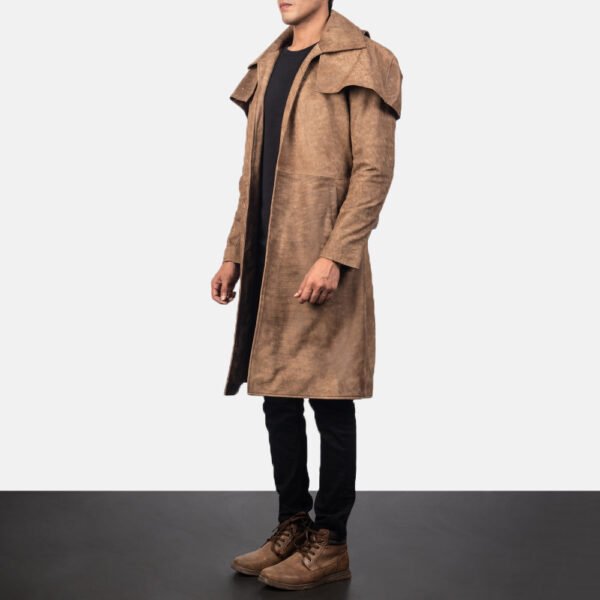 Mens_Army_Brown_Leather_Duster_Coat_Made_of_100_Real_Snuff_Sheepskin_Leather_a0760348-a076-4072-a326-019601566bdd Army Brown Leather Duster | Distressed Sheepskin Coat